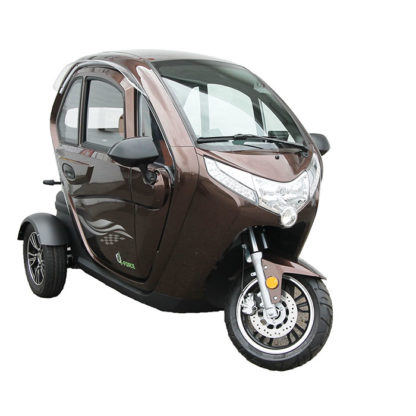 E-Force kabinescooter i brun