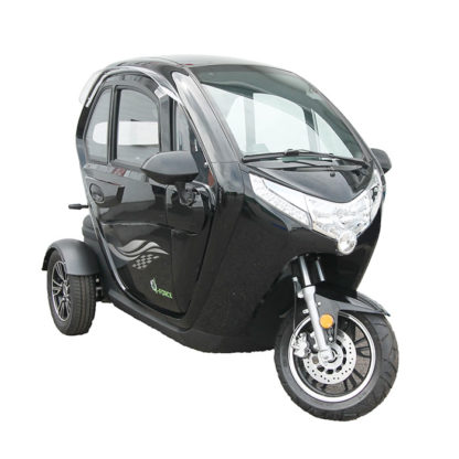 E-Force kabinescooter i sort