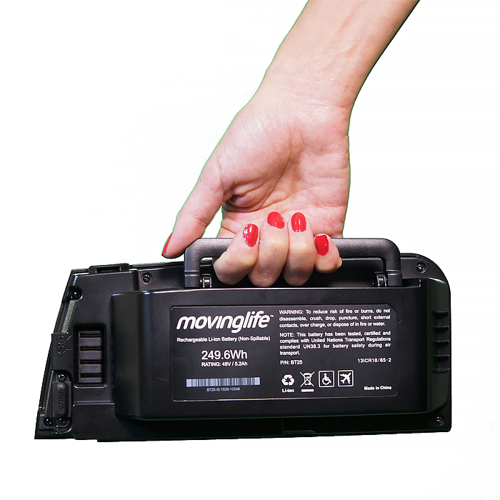 Movinglife ATTO Sport batteri – aftageligt lithium-ion-batteri