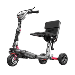 Movinglife ATTO Sport foldbar el-scooter – udfoldet og køreklar