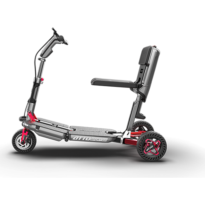 Movinglife ATTO Sport foldbar el-scooter – set fra siden