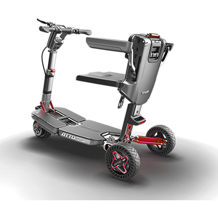 Movinglife ATTO Sport foldbar el-scooter – set bagfra