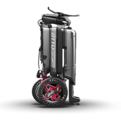 Movinglife ATTO Sport foldbar el-scooter – sammenfoldet set fra siden