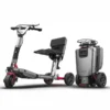 Movinglife ATTO Sport foldbar el-scooter – sammenfoldet og køreklar