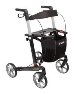 Gepard kulfiberrollator med sæde