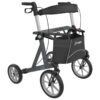 Lion rollator fra Mobilex i antracitgrå med sæde